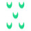 5 Valse Baard St Patrick's Day Verkleedstuk Prop 10