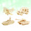 4 3D Puzzle In Legno Carro Con Missili 8