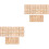 4 Sets Unfinished Wood Letters And Numbers 3
