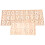 4 Set In Legno Non Finiti Con Alfabeto E 1