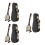 3 Sets Banjo Model Wood Instrument With Case Gift 3