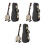 3 Sets Banjo Model Wood Instrument With Case Gift 2