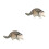 2 Pezzi In Decorazione Animale 8