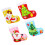 12 Pcs Christmas DIY Non-Woven Socks Material Kit 1