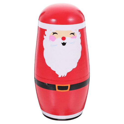 5 Sets Kerstthema Matroesjka Dolls 1