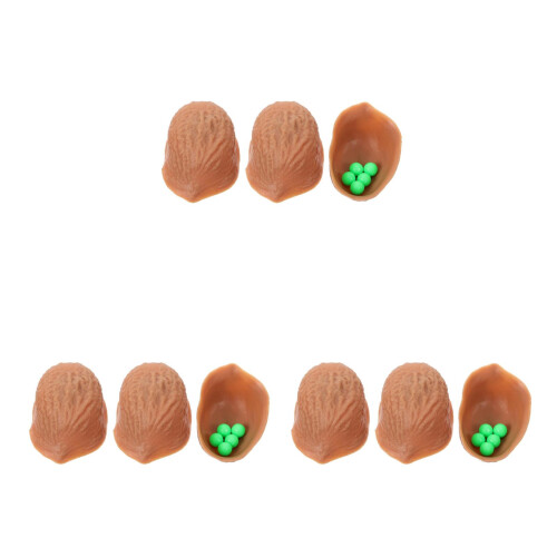 3 Set Con Gusci Noce E Palline Wizard 1