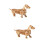 2 Puzzle 3D In Legno Cane Kit Educativo Per Bambini 7
