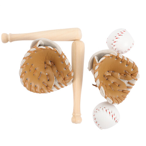 6 Set Mini Mazzuoli E Da Baseball Per Casa 1