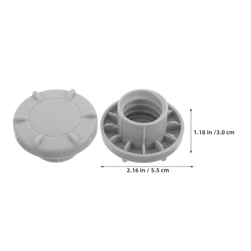 4 Coperchi A Vite Per Scivoli 3 Cm In 2