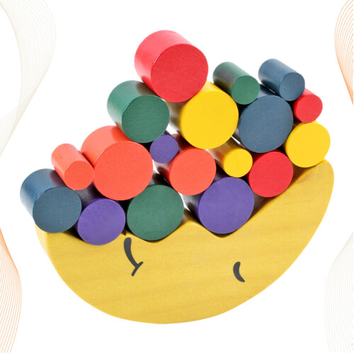 Legno Colorati Da Impilare Forma Educativo 2