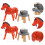 2 Set Giocattoli Elettrici Rotanti A Forma Cavallo 6
