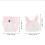 2 Set Outfit Neonato Cappello Pantaloni 10