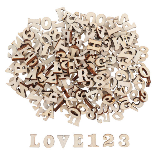 2 Set E In Legno Non Finiti Per Lavoretti 2