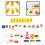 One Set Kids Traffic Sign Educational Toy 4