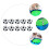 18 Per Balilla Palline Mini Palloni 8