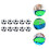 18 Per Balilla Palline Mini Palloni 6
