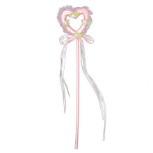 Heart Wand Bambina Costume Angelo Rosa