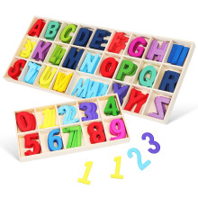 3 Set E In Legno Colorati Per Scrittura E Apprendimento