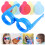 1 Set Kinderen Drie Kleuren Glazen Bril Speelgoed 2