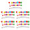 5Set Giochi Educativi Per Bambini Chips Colorate in 8
