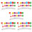 5Set Giochi Educativi Per Bambini Chips Colorate in 10