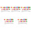 5Set Giochi Educativi Per Bambini Chips Colorate in 5