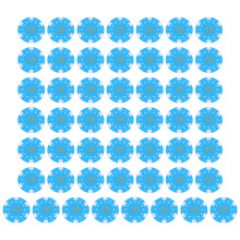 50 Plastic Chips Munten Tellers