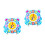 2 Set Legno Educativi Primi 6