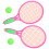 1 Racchette Tennis E Badminton Per In Rosa 7