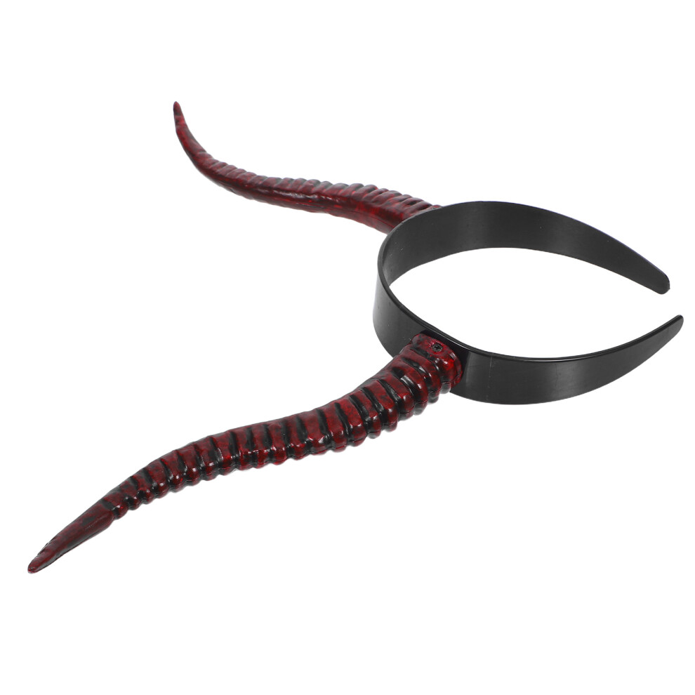 4 Sztuki Opaska Z Rogami DiabłA WłOsy – Plastikowe ŚWięTowe-image