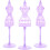 3 Stuks Pop Mannequin Model Pop Kledingstaander Holle Display Steun 9