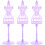3 Stuks Pop Mannequin Model Pop Kledingstaander Holle Display Steun 4