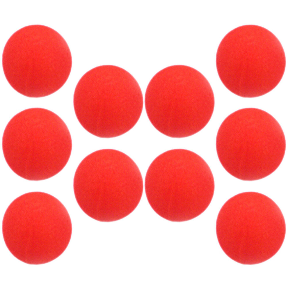 50 Sztuk Czerwonych Kulek Z GąBki Do TrikóW I Prezentacji-image