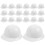 60 Stuks Popconstructie Mutsen Veiligheidshelmen Mini Helmen 2