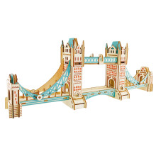 London Tower Bridge – Puzzle 3D Z , Zestaw Do Montażu Dla Dzieci
