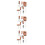 18 Stuks Mini 1:12 Poppenhuis Tuinset 8