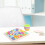 Set Perline Legno Puzzle Educativo Genitore Bambino 8