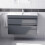 NES Home Nes Home 800mm Dark Grey Wall Hung 2 Drawers Handleless Slim Basin Vanity Unit 2