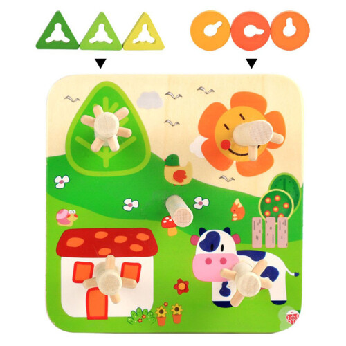 Blocos De Geométricos Educativos Para Bebês 1
