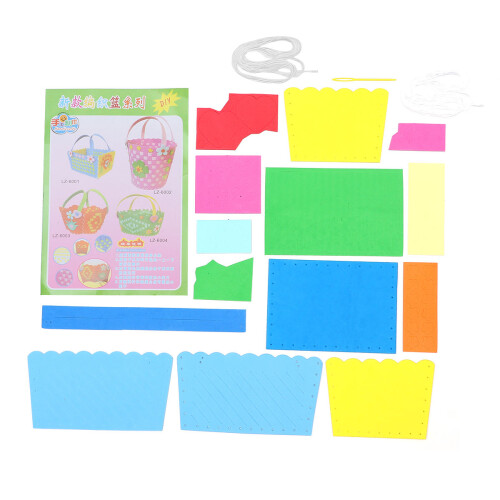 3 Conjuntos De Bolsas Eva Com Patch Flor Para , Ideal - 1