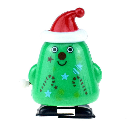 4 Stuks Kerst Speelgoed Grappig Wind Op Loop Dier 1