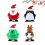 4 Stuks Kerst Speelgoed Grappig Wind Op Loop Dier 9