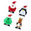 4 Stuks Kerst Speelgoed Grappig Wind Op Loop Dier 3