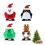 4 Stuks Kerst Speelgoed Grappig Wind Op Loop Dier 11