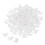 400St Plastic Mini Santa Boots Witte Kerstversiering Voor DIY Project 1