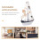 8 Unidades Decoração Vela 8