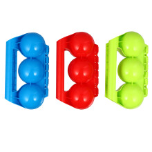 3Pcs De Plástico Para Bolas De Neve, Brinquedo Infantil Inverno