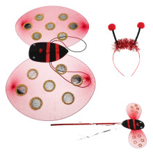 Conjunto De Asas E Faixa Para Cabeça - De Halloween