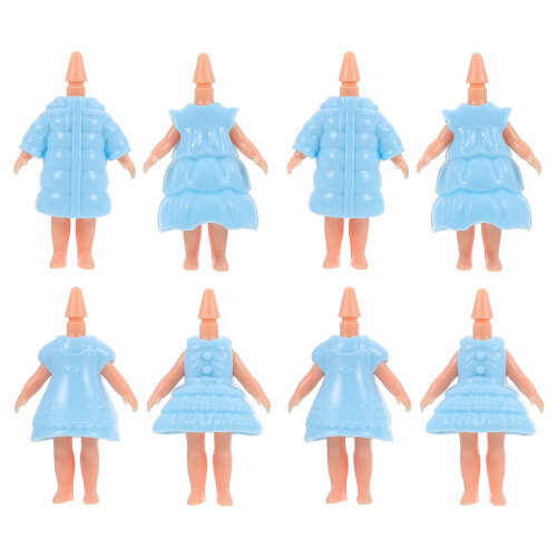 12 Unidades De Bonecas Com Acessórios E Roupas Brinquedo 2