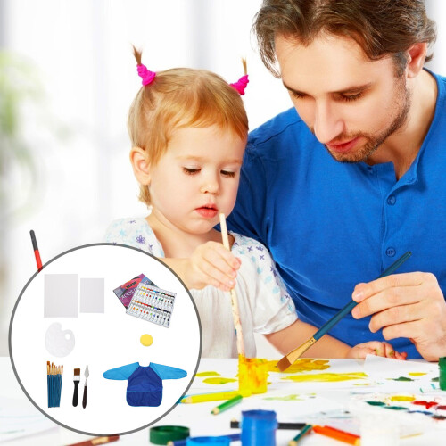 Conjunto De Pincel Infantil Com Kit Artesanato 2